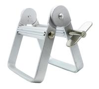 Tenue de dentifrice en aluminium tube de dentifrice Dispensateur robuste sans rouleau à déchets pour tube crème, peintures à l'huile, couleur cheveux 2, 9x6.7