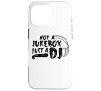 Tenue de Disc-Jockey Amusante - Pas Un Juke-Box, Juste Un DJ Coque pour iPhone 16 Pro