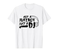 Tenue de Disc-Jockey Amusante - Pas Un Juke-Box, Juste Un DJ T-Shirt Graphique avec Valeur