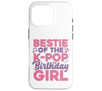 Tenue de fête d'anniversaire Bestie of The Anime K Pop Girl Bestie Coque pour iPhone 16 Pro