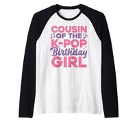 Tenue de fête d'anniversaire Cousin of The Anime K Pop Girl Cousin Manche Raglan