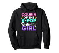 Tenue de fête d'anniversaire Cousin of The Anime K Pop Girl Cousin Sweat à Capuche