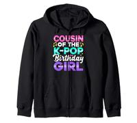 Tenue de fête d'anniversaire Cousin of The Anime K Pop Girl Cousin Sweat à Capuche