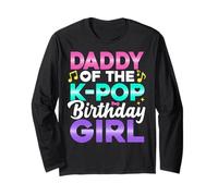 Tenue de fête d'anniversaire Daddy of The Anime K Pop Girl Dad Manche Longue
