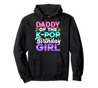 Tenue de fête d'anniversaire Daddy of The Anime K Pop Girl Dad Sweat à Capuche