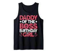 Tenue de fête d'anniversaire Daddy of The Boss Like A Boss Dad Débardeur