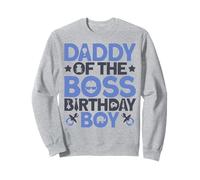 Tenue de fête d'anniversaire Daddy of The Boss Like A Boss Dad Sweatshirt
