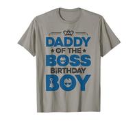 Tenue de fête d'anniversaire Daddy of The Boss Like A Boss Dad T-Shirt