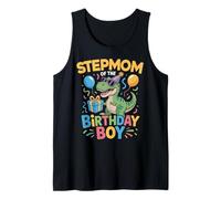 Tenue de fête d'anniversaire de la Belle-mère Dinosaur Squad Stepmom Débardeur