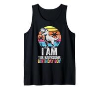 Tenue de fête d'anniversaire I Am The Dinosaur Auntie Débardeur