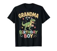 Tenue de fête d'anniversaire pour Grand-mère de Dinosaure rétro Mimi T-Shirt
