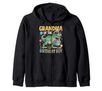 Tenue de fête d'anniversaire pour Grand-mère de Dinosaure Squad Grandma Sweat à Capuche