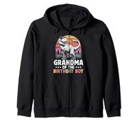 Tenue de fête d'anniversaire pour Grand-mère de Dinosaure Squad Grandma Sweat à Capuche