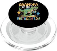 Tenue de fête d'anniversaire pour Grand-père - Dinosaure Squad - Grand-père PopSockets PopGrip pour MagSafe