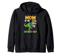 Tenue de fête d'anniversaire pour Maman de l'équipe de Dinosaures Sweat à Capuche
