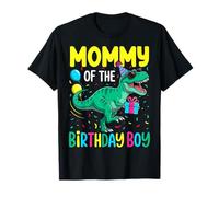 Tenue de fête d'anniversaire pour Maman de l'équipe de Dinosaures T-Shirt