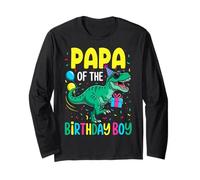 Tenue de fête d'anniversaire pour Papa - Dinosaure Squad - Grand-mère Manche Longue