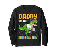 Tenue de fête d'anniversaire pour Papa - Dinosaure Squad Manche Longue