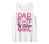 Tenue de fête d'anniversaire pour Papa K Pop Girl Daddy Débardeur