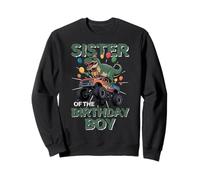 Tenue de fête d'anniversaire pour sœur Monster Truck Sister Sweatshirt