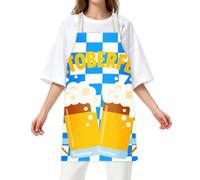 Tenue de fête de la bière - Costume de fête de la bière pour femmes, tabliers de bière respirants pour hommes, linge de cuisine, fête de festival faveur pour couples patron femmes hommes femmes hommes