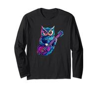 Tenue de guitare musicale en forme de hibou magique Manche Longue