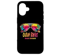 Tenue de Lunettes de Soleil Outer Banks en Caroline du Nord Coque pour iPhone 16