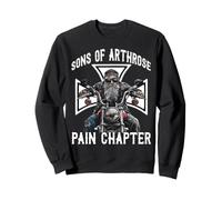 Tenue de Moto pour papys Motards durs retraités Rockers Sweatshirt
