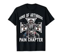 Tenue de Moto pour papys Motards durs retraités Rockers T-Shirt