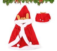 Tenue de Noël pour chien - Bois mignons doux pour chiot et chaton | Costume de Noël pour chiot, chaton de petite, moyenne et grande race, événement intérieur et extérieur, vacances, festival d'hiver