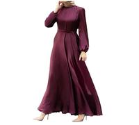 Tenue de Prière Musulmane 2 Pièces - Robe Soirée Longue, Robe Orientale Fille, Caftan Kaftan Marocain, Abaya Kimono - Vêtement de Prière Homme et Femme