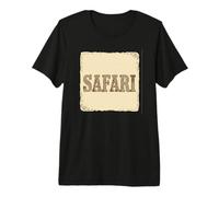 Tenue de Safari pour Adultes et Enfants T-Shirt Haut de Gamme