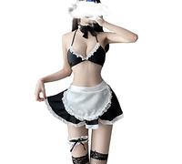 Tenue de soubrette sexy pour femmes - Ensemble de lingerie pour costumade - Robe de soubrette française