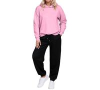 Tenue de Sport Femme Survetêment Manches Longues Pantalon Large Jogging Loungewear Femmes Set Sportwear Grande Taille Streetwear Décontracté Pour concert plein air, parc thème
