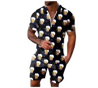 Tenue De Sport Homme, Ensemble Short Tee Shirt Homme 2 Pièce Sport Denim Tears Survetement Sportswear Court Manches Courtes Jogging Survêtements Respirant Décontracté Shorts Et Bermudas 2 Pièce Tenue