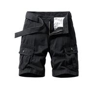 Tenue De Sport Homme Foot Baggy Grande Taille Basketball Poche Jogging Crossfit Compression Habillé Musculation Cycliste Rugby Bermuda Coton Short Basket Homme A-Noir XXL