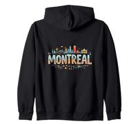 Tenue de Voyage de Vacances à Montréal Canada Sweat à Capuche
