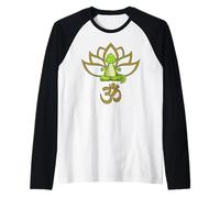 Tenue de Yoga avec Fleur de Lotus Om Dino Manche Raglan