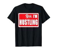 Tenue d'entraînement Yes I'm Hustling Motivation Workout T-Shirt