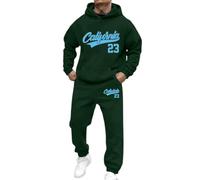Tenue Deux pièces à imprimé pour Un Style élégant Alliant décontraction et formalisme Parfaite pour Le Quotidien et Les Sorties (Green, M)