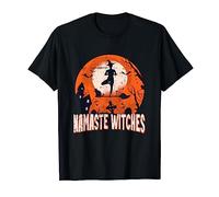 Tenue d'Halloween Namaste Sorcières Yoga Halloween T-Shirt