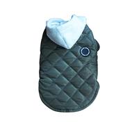 Tenue d'hiver épaisse pour chiens - Vêtement d'hiver pour animal domestique - Coupe-vent - Facile à porter - Grand manteau pour petit