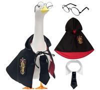Tenue d'oie de porche - Cape d'université et robe de magicien magique pour le thème du monde magique | Costume d'oie de porche d'Halloween, parfait pour la rentrée scolaire et les fêtes effrayantes