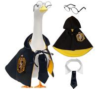 Tenue d'oie de porche - Cape d'université et robe de magicien magique pour le thème du monde magique | Costume d'oie de porche d'Halloween, parfait pour la rentrée scolaire et les fêtes effrayantes