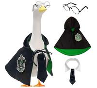 Tenue d'oie de porche - Cape d'université et robe de magicien magique pour le thème du monde magique | Costume d'oie de porche d'Halloween, parfait pour la rentrée scolaire et les fêtes effrayantes