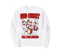 Tenue Feria Rouge & Blanc Fierté Sud Ouest Musique Landaise Sweatshirt