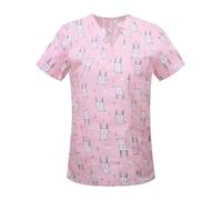 Tenue Infirmiere Blouses de chirurgien for cliniques vétérinaires, hôpitaux, soins infirmiers, chemises, dentistes, médecins, uniformes chirurgicaux(Color 1,XL)