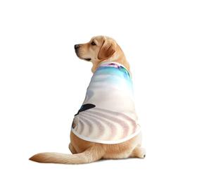 Tenue pour chien motif zen avec imprimé papillon, vêtements amusants lavables en machine pour chiens de taille moyenne et grande