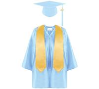 Tenue Remise Diplome GarçOns Filles Manche Longue Tenue Robe De Chambre pour Enfants Chapeau Bachelier Graduation Université LycéE Unisexe Toge Diplome 2025 Cadeau Enfant 7 Ans Garcon Sport