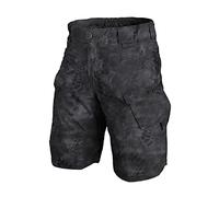 Tenue Running Homme Pantacourt Cargo Camouflage de Sport avec Poche Short Grande Taille Noir Randonnée de Travail Travail Tactique 4XL Ventes Flash du Jour Running Bermuda Homme Noir L